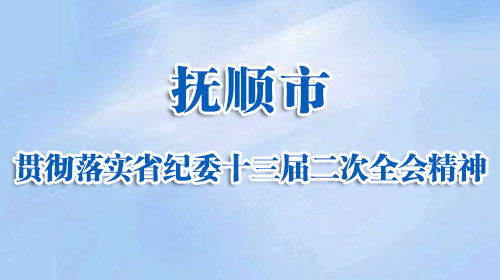 抚顺市贯彻落实省纪委十三届二次全会精神
